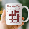 Custom Scrabble Mug - Personalized Christmas Birthday Gifts For Coworker, Work Bestie - The Dream Team, Always