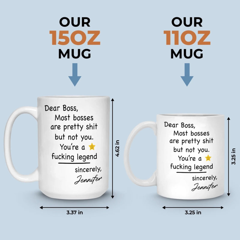 Custom Boss Lady Mug - Personalized Funny Gifts For Coworker, Work Bestie, Boss - Slaying Goals And Taking Names