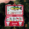 Custom Acrylic Ornament - Personalized Christmas Birthday Fishing Gifts For Fisherman - The Best Catch Of The Season