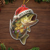 Custom Acrylic Ornament - Personalized Christmas Birthday Fishing Gifts For Fisherman - Deck The Halls With Fishing Tales