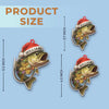 Custom Acrylic Ornament - Personalized Christmas Birthday Fishing Gifts For Fisherman - Deck The Halls With Fishing Tales