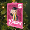 Custom Toy Box Acrylic Ornament - Personalized Christmas Graduation Gifts For Her - Cheers To New Chapters