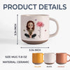 Custom Printed Pottery Mug - Personalized Birthday Gifts For Women, Besties, Sisters, BFF, Family, Yourself - Loved Beyond Measure