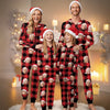 Custom Photo Onesie Pajamas - Personalized Christmas Birthday Gifts For Family, Dog Cat Lovers - Wrap Yourself In Pure Holiday Chaos