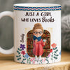 Custom Mug - Personalized Bookish Gifts For Book Lovers, Bookworms, Readers - Readers Never Feel Alone