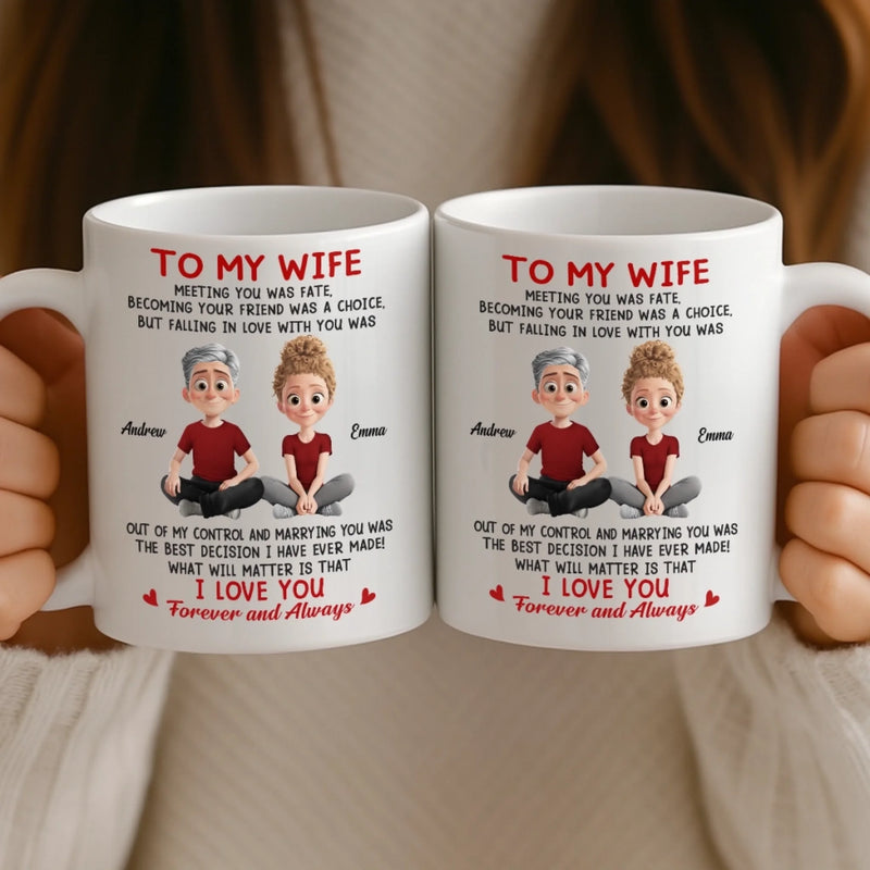 Custom Mug - Personalized Anniversary Wedding Gifts For Husband And Wife, Him And Her - Still Falling For You