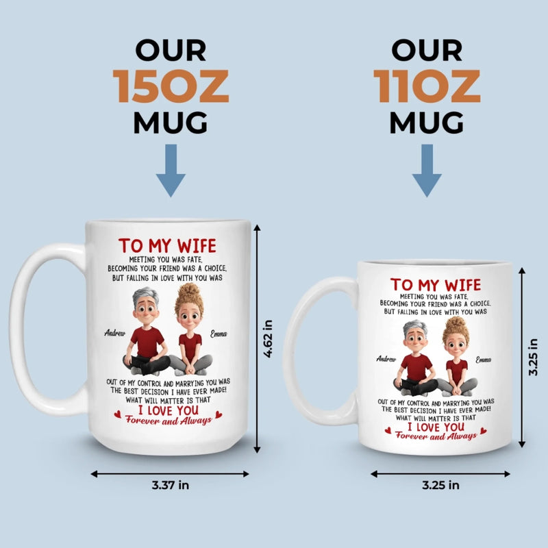 Custom Mug - Personalized Anniversary Wedding Gifts For Husband And Wife, Him And Her - Still Falling For You