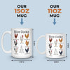 Custom Mug - Personalized Anniversary Wedding Gifts For Husband And Wife, Him And Her - Partner In Life And Oops