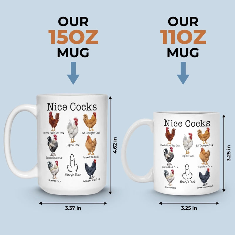Custom Mug - Personalized Anniversary Wedding Gifts For Husband And Wife, Him And Her - Partner In Life And Oops