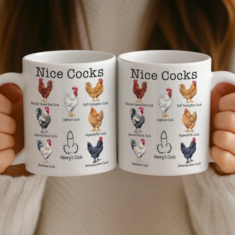 Custom Mug - Personalized Anniversary Wedding Gifts For Husband And Wife, Him And Her - Partner In Life And Oops