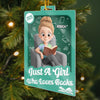 Custom Toy Box Acrylic Ornament - Personalized Bookish Gifts For Book Lovers, Bookworms, Readers  - Living In Many Stories