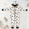 Custom Photo Kids Onesie - Personalized Christmas Birthday Gifts For Dog Cat Lovers, Dog Dad And Mom, Cat Owners - Snuggles, Giggles And Puppy Love