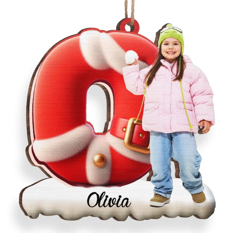 Custom Photo Wood Ornament - Personalized Christmas Birthday Gifts For Mom, Dad, Brother, Sister, Kids - Together We Make Our Story