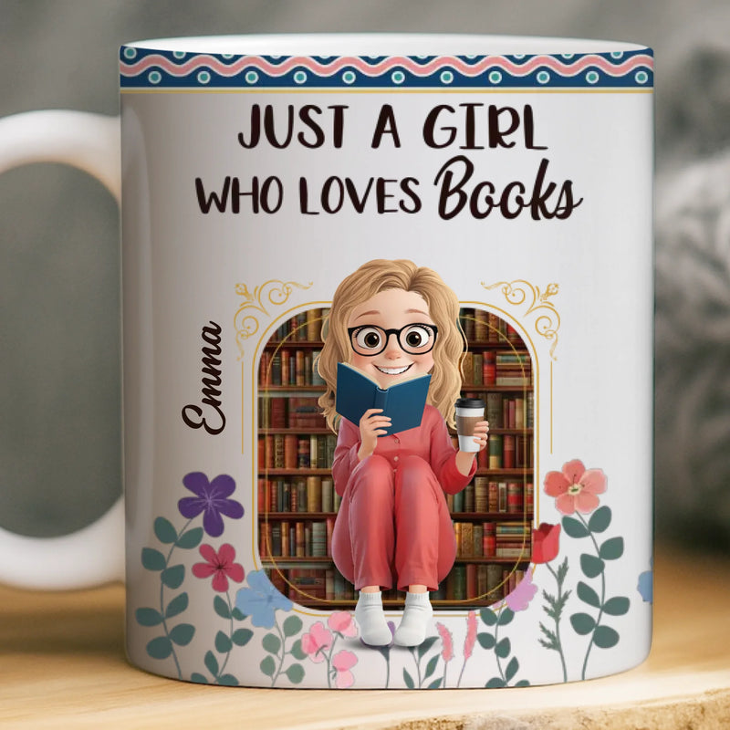 Custom Mug - Personalized Bookish Gifts For Book Lovers, Bookworms, Readers - Readers Never Feel Alone
