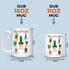 Custom Mug - Personalized Anniversary Wedding Gifts For Husband And Wife, Him And Her - My Man My Daily Chaos Buddy