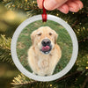Custom Photo Lenticular Crystal Ornament - Personalized Christmas Birthday Gifts For Dog Cat Lovers, Dog Dad And Mom, Cat Owners - Furry & Festive