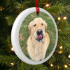 Custom Photo Lenticular Crystal Ornament - Personalized Christmas Birthday Gifts For Dog Cat Lovers, Dog Dad And Mom, Cat Owners - Furry & Festive