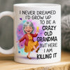 Custom Mug - Personalized Birthday Gifts For Mom, Grandma - Growing Into Someone Truly Amazing
