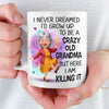 Custom Mug - Personalized Birthday Gifts For Mom, Grandma - Growing Into Someone Truly Amazing
