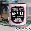 Custom Accent Mug - Personalized Best Friend Birthday Gifts For Women, Besties, Sisters, BFF - Life Feels Lighter With You