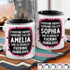 Custom Accent Mug - Personalized Best Friend Birthday Gifts For Women, Besties, Sisters, BFF - Life Feels Lighter With You