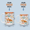 Custom Mug - Personalized Birthday Gifts For Dog Lovers, Dog Dad And Mom - Love You More Than Treats