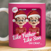 Custom Mug - Personalized Christmas Birthday Gifts For Mom, Dad, Brother, Sister, Kids - Together Wherever Life Leads