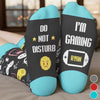 Custom Gamer Crew Socks - Personalized Birthday Gifts For Gamers, Game Lovers, Gaming Fans, Family - Step Into Joy