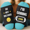 Custom Gamer Crew Socks - Personalized Birthday Gifts For Gamers, Game Lovers, Gaming Fans, Family - Step Into Joy