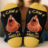 Custom Crew Socks - Personalized Funny Gifts For Best Friends, Family, Coworker, Work Bestie - Stepping Into My Silly Era