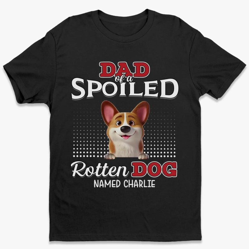 Custom Unisex T-shirt, Premium T-shirt, Hoodie - Personalized Birthday Gifts For Dog Lovers, Dog Dad And Mom - Love You More Than Treats