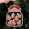 Custom Acrylic Ornament - Personalized Christmas Birthday Gifts For Mom, Dad, Brother, Sister, Kids - Home Is Where We Gather