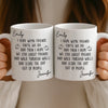 Custom Mug - Personalized Best Friend Birthday Gifts For Women, Besties, Sisters, BFF - Laughing Through Life Together