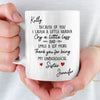 Custom Mug - Personalized Best Friend Birthday Gifts For Women, Besties, Sisters, BFF - You Make Days Brighter