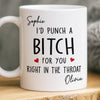 Custom Mug - Personalized Best Friend Birthday Gifts For Women, Besties, Sisters, BFF - Doing Life With You