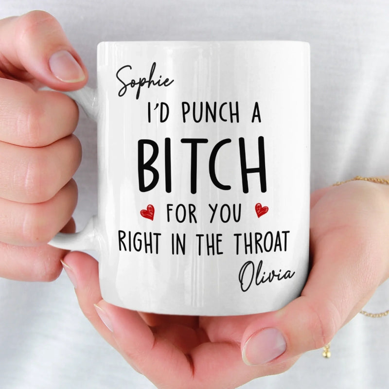 Custom Mug - Personalized Best Friend Birthday Gifts For Women, Besties, Sisters, BFF - Doing Life With You