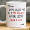 Custom Mug - Personalized Birthday Gifts For Mom, Dad, Son, Daughter - My Sunshine Every Day