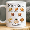 Custom Mug - Personalized Christmas Birthday Gifts For Husband, Coworkers, Friends - A Classy Nut Collection