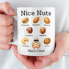 Custom Mug - Personalized Christmas Birthday Gifts For Husband, Coworkers, Friends - A Classy Nut Collection