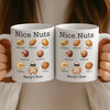 Custom Mug - Personalized Christmas Birthday Gifts For Husband, Coworkers, Friends - A Classy Nut Collection