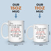 Custom Mug - Personalized Birthday Gifts For Mom, Dad, Son, Daughter - Where Love Begins Daily