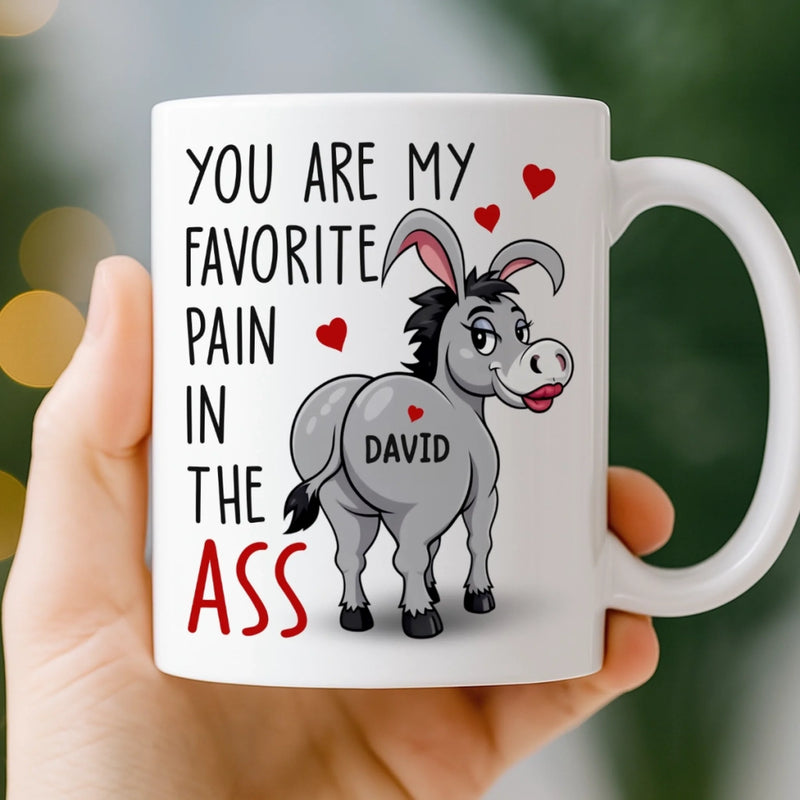 Custom Mug - Personalized Anniversary Wedding Gifts For Husband And Wife, Him And Her - Crazy About You Every Day