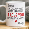 Custom Mug - Personalized Anniversary Christmas Wedding Gifts For Husband And Wife, Him And Her - You’re My Everyday Forever