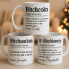 Custom Mug - Personalized Birthday Gifts For Coworker, Work Bestie - Money Earned By A Woman