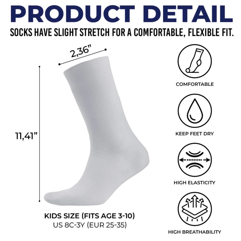 Custom Crew Socks - Personalized Bookish Gifts For Book Lovers, Bookworms, Dog Dad And Mom - Books And Dogs