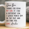 Custom Mug - Personalized Birthday Gifts For Brother, Sister - You Make My World Brighter