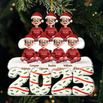 Custom Name Christmas Family Gifts - Personalized Ornament