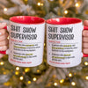 Custom Accent Mug - Personalized Funny Gifts For Best Friends, Family, Coworker, Work Bestie - Sip Now Panic Later