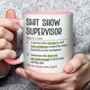 Custom Accent Mug - Personalized Funny Gifts For Best Friends, Family, Coworker, Work Bestie - Sip Now Panic Later