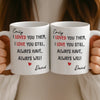 Custom Mug - Personalized Anniversary Christmas Wedding Gifts For Husband And Wife, Him And Her - My Heart Stayed With You